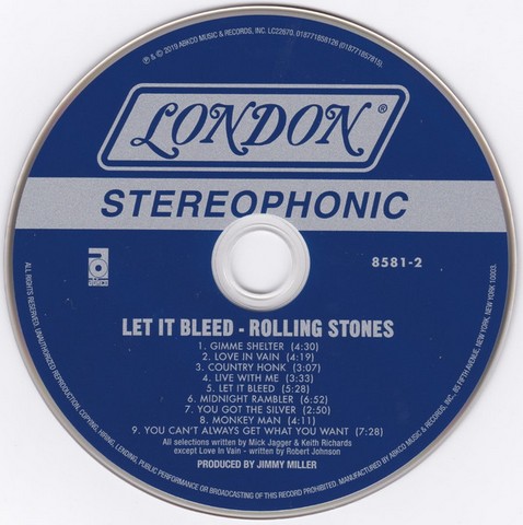 Rolling Stones – Let It Bleed (LP, Remastered, Stereo,+ LP Mono + 7