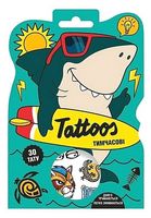 Тимчасові тату для старших хлопців. Tattoos. Акула