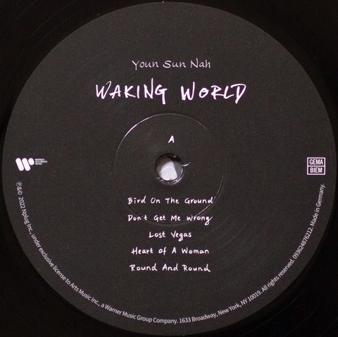 Youn Sun Nah – Waking World (LP, Album, Stereo, Vinyl) - фото 3