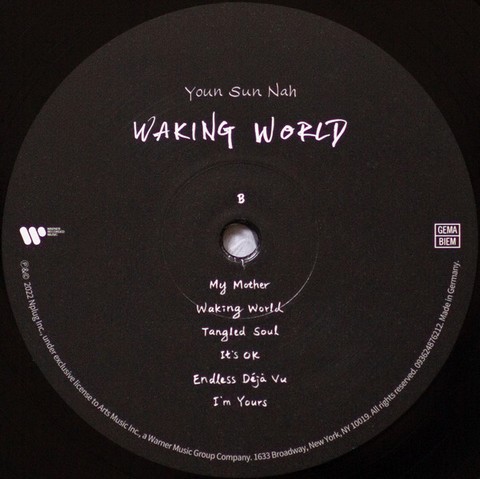 Youn Sun Nah – Waking World (LP, Album, Stereo, Vinyl) - фото 4
