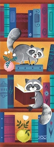 Закладка для книги «Єноти. Книжкова полиця» - фото 1