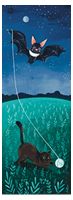 Закладка для книги «Кажан та Кошеня. Гра»