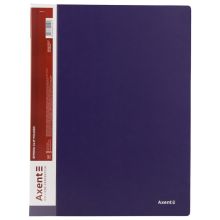 папка 1304-00 швидкозшивач мет А4 сині AXENT 20