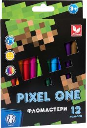 Фломастери Pixel One 12 кольорів