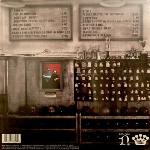 The Black Keys – Ohio Players (LP, Album, Stereo, Red, Vinyl) - фото 2