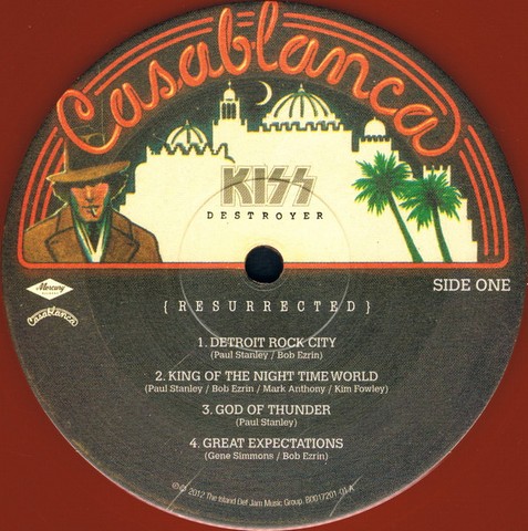 Kiss – Destroyer (Resurrected) (LP, Album, Limited Edition, Reissue, Stereo, Color Vinyl) - фото 4