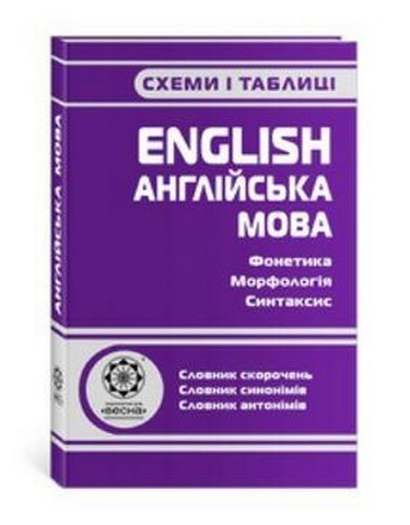 Англійська мова. Схеми і таблиці. Фонетика. Морфологія....