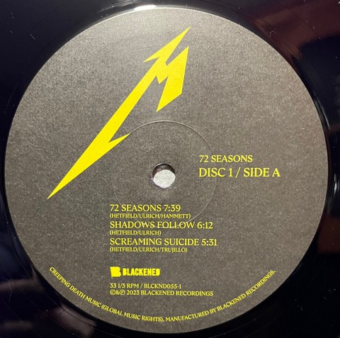 Metallica – 72 Seasons (2LP, Album, Limited Edition, Stereo, Midnight Violet Vinyl) - фото 4