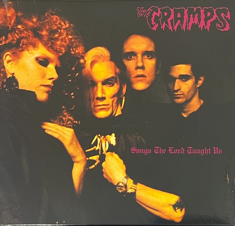 The Cramps – Songs The Lord Taught Us (LP, Album, Limited Edition, Reissue, Stereo, Black And Purple Marbled) - фото 1
