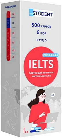 IELTS. Рівень 7.0-8.0. Картки для вивчення англійських...
