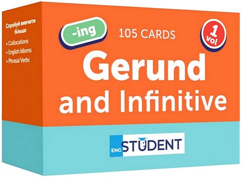 Gerund and Infinitive. Volume 1. 105 Cards