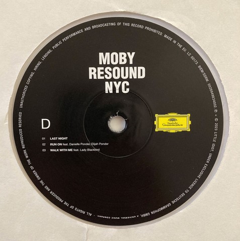 Moby – Resound NYC (2LP, Album, Limited Edition, Stereo, Clear [Crystal Clear]) - фото 8