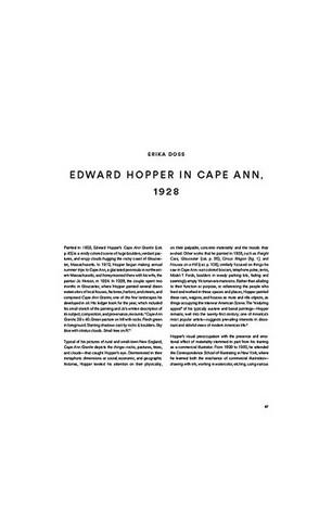 Edward Hopper: A Fresh Look on Landscape - фото 7