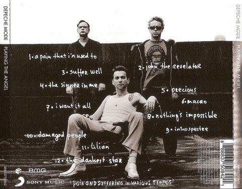 Depeche Mode – Playing The Angel (CD, Album, Reissue) - фото 2