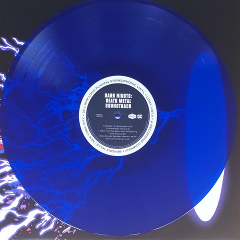Dark Nights: Death Metal Soundtrack (2LP, Compilation, Limited Edition, Blue, Translucent) - фото 4