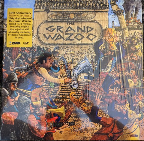 Frank Zappa – The Grand Wazoo (LP, Album, Limited Edition, Reissue, Remastered, Stereo, Brown Marble - фото 1