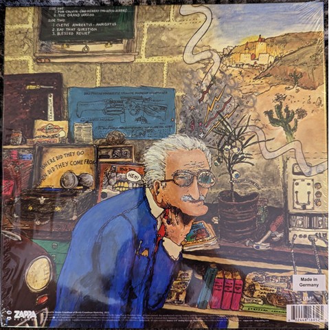 Frank Zappa – The Grand Wazoo (LP, Album, Limited Edition, Reissue, Remastered, Stereo, Brown Marble - фото 2