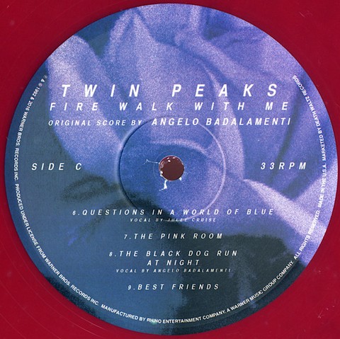 Angelo Badalamenti – Twin Peaks: Fire Walk With Me (2LP, Album, Reissue, Remastered, Red / BlackMarbled [Cherry Pie]) - фото 10