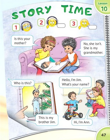 Англійська мова. 1 клас. Підручник. English with Smiling Sam 1 - фото 7