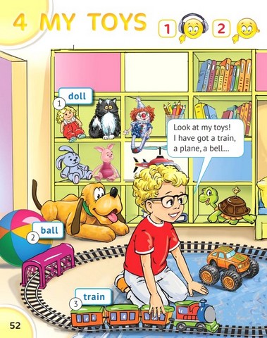 Англійська мова. 1 клас. Підручник. English with Smiling Sam 1 - фото 8