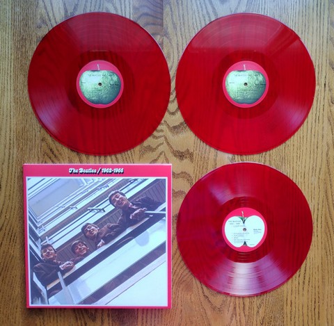 The Beatles – 1962-1966 (3LP, Compilation, Limited Edition, Mixed, Reissue, Remastered, Stereo, Half-Speed Master, Red) - фото 4