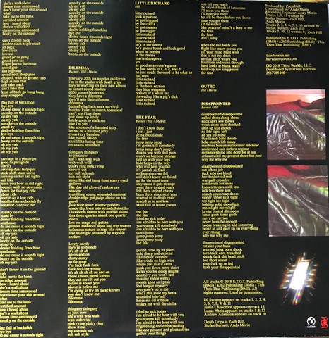 Death Grips – Year Of The Snitch (LP, Album, Vinyl) - фото 3