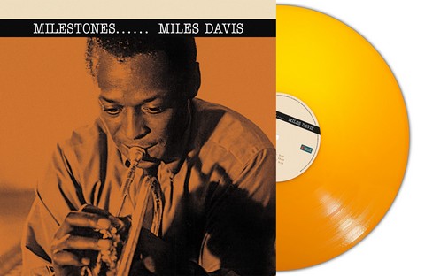 Miles Davis – Milestones (LP, Album, Orange Vinyl) - фото 1