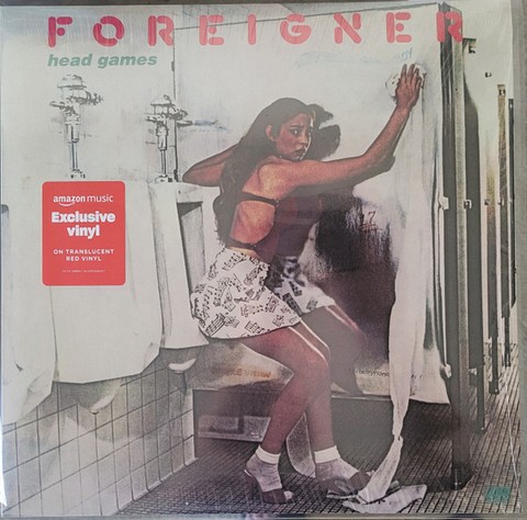 Foreigner – Head Games (LP, Album, Reissue, Transparent Red Vinyl) - фото 1