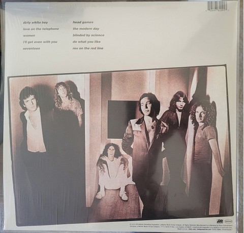 Foreigner – Head Games (LP, Album, Reissue, Transparent Red Vinyl) - фото 2