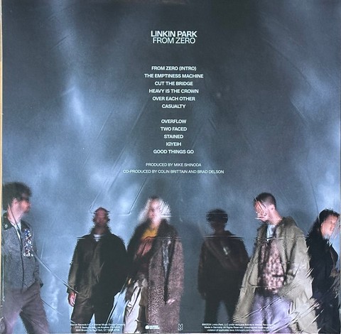 Linkin Park – From Zero (LP, Album, Limited Edition, Clear [Translucent Milky Clear]) - фото 2