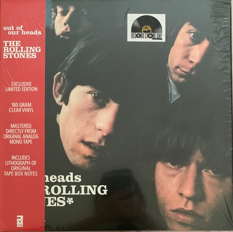 The Rolling Stones – Out Of Our Heads (LP, Album, Record Store Day, Limited Edition, Reissue, Mono, Clear, 180g, Vinyl) - фото 1