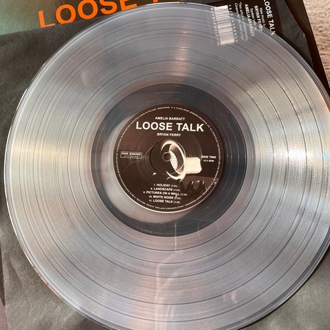 Amelia Barratt, Bryan Ferry – Loose Talk (LP, Album, Limited Edition, Clear Vinyl) - фото 7
