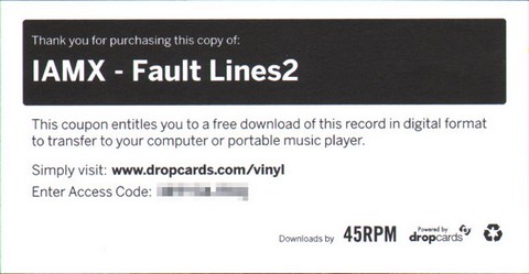 IAMX – Fault Lines (LP, Album, Vinyl) - фото 7