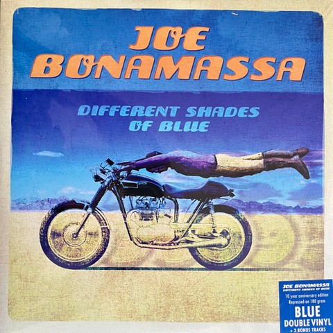 Joe Bonamassa – Different Shades Of Blue (2LP, Album, Limited Edition, Reissue, Repress, Gatefold, Blue, 180 gram, Vinyl) - фото 1