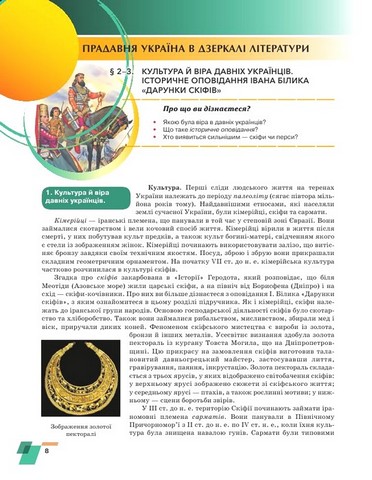 Українська література. 8 клас. Підручник - фото 6