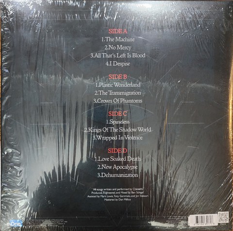 Chimaira – Crown Of Phantoms (2LP, Album, Limited Edition, Glow In The Dark, 180g, Vinyl) - фото 2