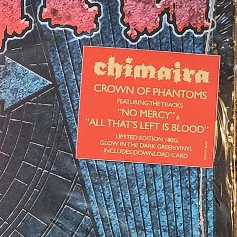 Chimaira – Crown Of Phantoms (2LP, Album, Limited Edition, Glow In The Dark, 180g, Vinyl) - фото 8