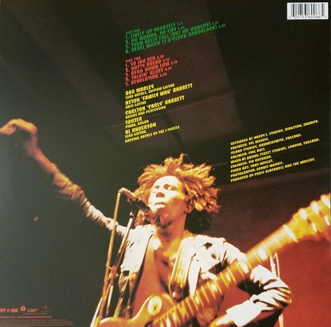 Bob Marley & The Wailers – Natty Dread (LP, Album, Reissue, Remastered, 180 gr, Vinyl) - фото 2