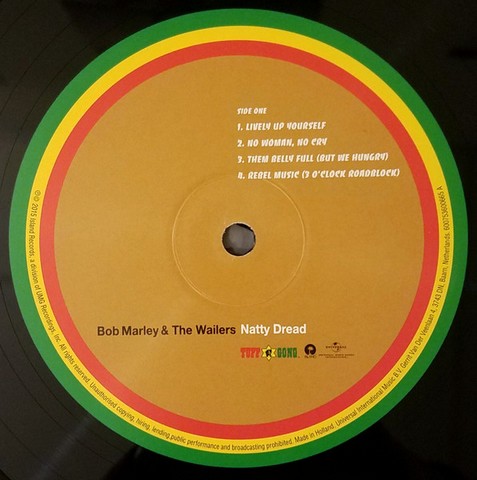 Bob Marley & The Wailers – Natty Dread (LP, Album, Reissue, Remastered, 180 gr, Vinyl) - фото 3