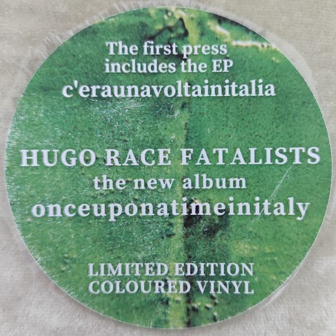 Hugo Race Fatalists – Once Upon a Time in Italy (2LP+EP, Album, Deluxe Edition) - фото 3