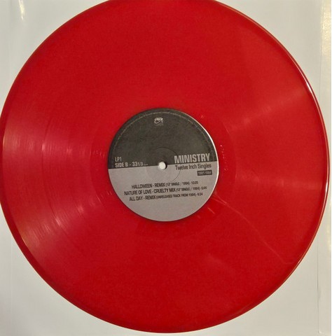 Ministry – Twelve Inch Singles (1981-1984) (2LP, Compilation, Limited Edition, Reissue, Stereo, Red Vinyl) - фото 3