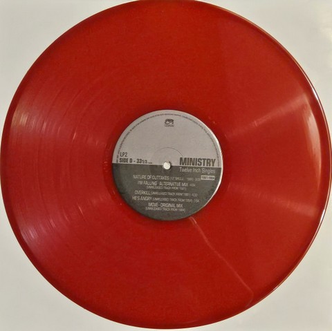 Ministry – Twelve Inch Singles (1981-1984) (2LP, Compilation, Limited Edition, Reissue, Stereo, Red Vinyl) - фото 6