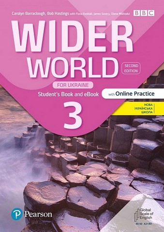 Wider World for Ukraine 3. Student's Book and eBook...