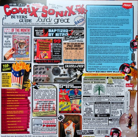Pepe Deluxe – Comix Sonix (2LP, Album, Yellow Vinyl) - фото 2