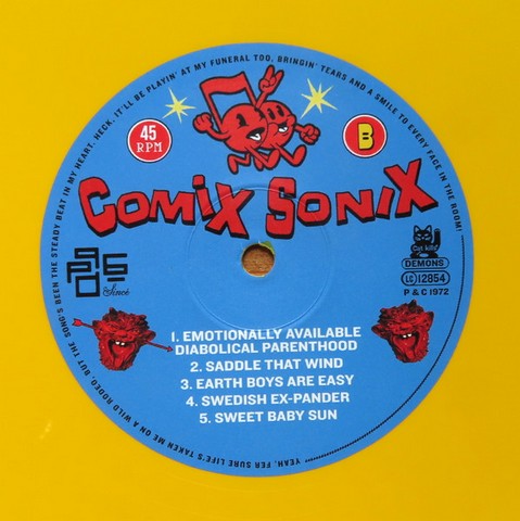 Pepe Deluxe – Comix Sonix (2LP, Album, Yellow Vinyl) - фото 6