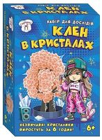 Набір для дослідів. Клен в кристалах. Персиковий