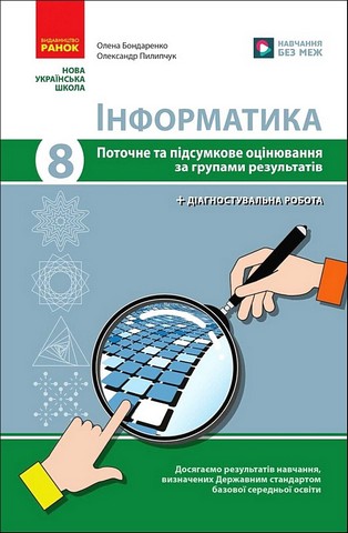 Інформатика. 8 клас. Поточне та підсумкове оцінювання...