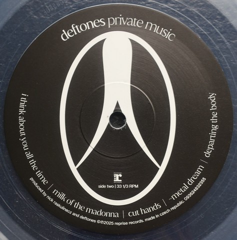 Deftones – Private Music (LP, Album, Clear) - фото 4