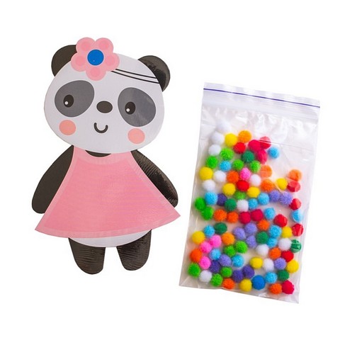 Набір для творчості. Pompon Art. Панда - фото 6