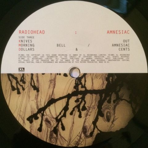 Radiohead – Amnesiac (2 x Vinyl,  45 RPM, Album, Reissue, 180 Gram, Gatefold) - фото 5